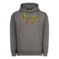 Pigment Tornado skeleton hands mardi gras Urban Hoodie - OliviaCreatesArt