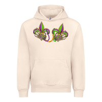 Sandshell skeleton hands mardi gras Urban Hoodie - OliviaCreatesArt