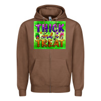 Chestnut thick and a treat Zipper Hoodie - BundleAndBundleShop