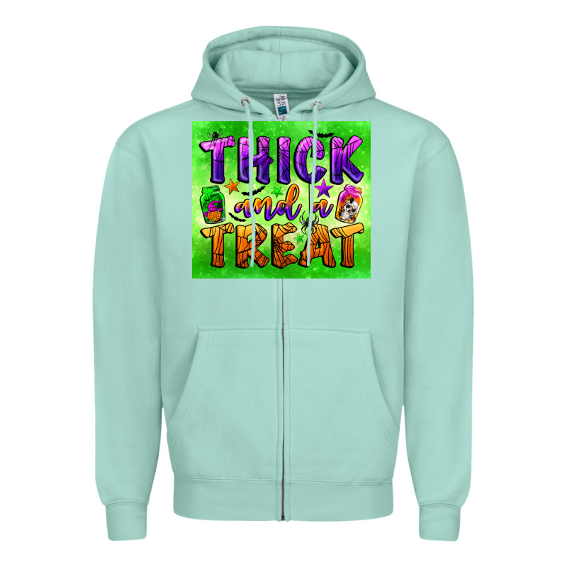 Thick And A Treat Zipper Hoodie by BundleAndBundleShop | Teevron