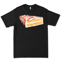 Black white christmas cake Premium Tee - FaDigitalArtStudio