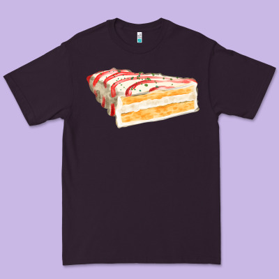 White Christmas Cake Premium Tee Designed By Fadigitalartstudio