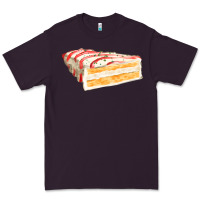 Plum white christmas cake Premium Tee - FaDigitalArtStudio