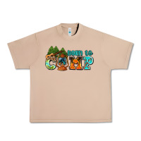 Burro born to camp with guitar Urban Heavy Tee - AdoDesignShop