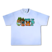 Grape Ice born to camp with guitar Urban Heavy Tee - AdoDesignShop