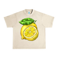 Sandshell lemon Urban Heavy Tee - BarkalooDesign