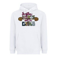 White Everything Hurts and I m Dying Heavyweight Hoodie - Bettercallsaul