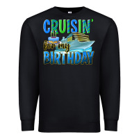 Black cruisin' for my birthday Premium Sweatshirt - texasbilliewilder