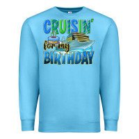 Ocean Blue cruisin' for my birthday Premium Sweatshirt - texasbilliewilder