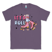 Lavender let's roll Classic Tee - MaliasSmallBusiness