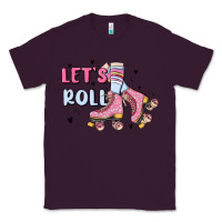 Plum let's roll Classic Tee - MaliasSmallBusiness
