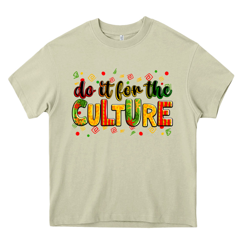 Do It For The Culture Juneteenth Heavy Core Tee by Zillion Design Studio | Teevron