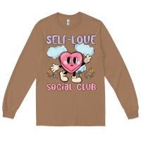 Toasted Coconut self love social club Long Sleeve Tee - MaliasSmallBusiness
