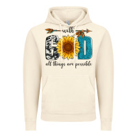 Vintage Artic with god all things are possible Vintage Hoodie - Artiststas