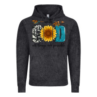 Vintage Black with god all things are possible Vintage Hoodie - Artiststas