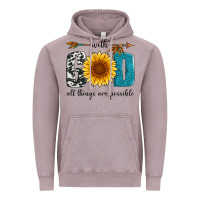 Vintage Zinc with god all things are possible Vintage Hoodie - Artiststas