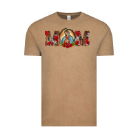 Vintage Coffee mom lady of guadalupe Vintage Tee - BarkalooDesign