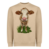Mushroom simmental heifer Heavyweight Sweatshirt - LillyAllenDesigns