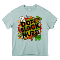 Dope Black Nurse Juneteenth Heavy Core Tee | Teevron