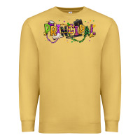 Antique Gold mardi gras principal Premium Sweatshirt - texasbilliewilder