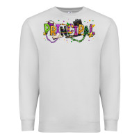 Dove Grey mardi gras principal Premium Sweatshirt - texasbilliewilder
