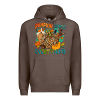 Coffee Pumpkin spice everything Premium Hoodie - NancyCooperArtShop