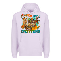 Lilac Pumpkin spice everything Premium Hoodie - NancyCooperArtShop