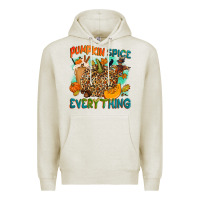 Oatmeal Heather Pumpkin spice everything Premium Hoodie - NancyCooperArtShop