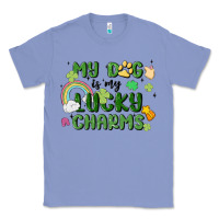 Colony Blue my dog is my lucky charms Classic Tee - MaliasSmallBusiness