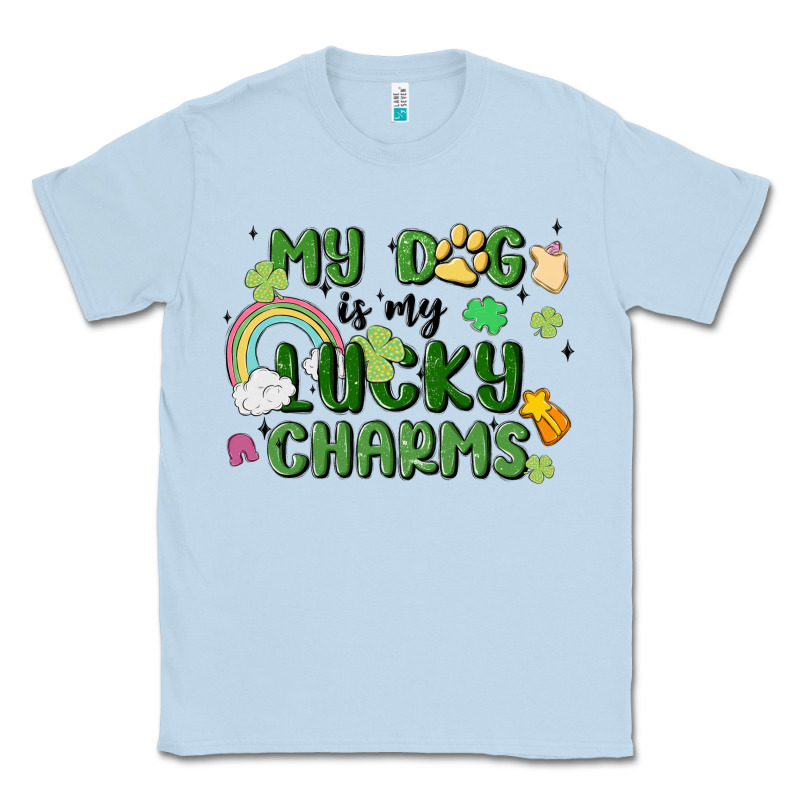 My Dog Is My Lucky Charms Classic Tee by MaliasSmallBusiness | Teevron