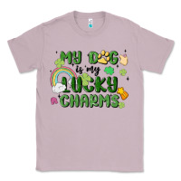 Lilac my dog is my lucky charms Classic Tee - MaliasSmallBusiness