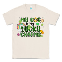 Natural my dog is my lucky charms Classic Tee - MaliasSmallBusiness