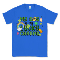 True Royal my dog is my lucky charms Classic Tee - MaliasSmallBusiness