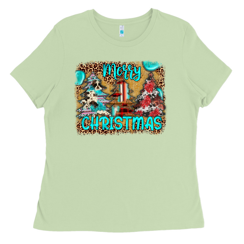 Merry Christmas Ladies Tee by JahusDesignShop | Teevron