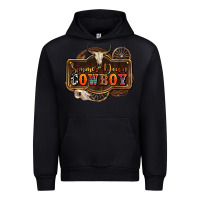 Black simmer down cowboy olivia Urban Hoodie - OliviaCreatesArt