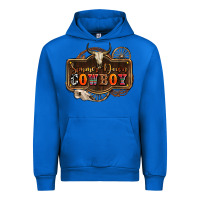 Cobalt simmer down cowboy olivia Urban Hoodie - OliviaCreatesArt