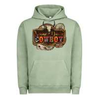 Pigment Oil Green simmer down cowboy olivia Urban Hoodie - OliviaCreatesArt