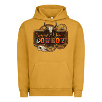 Pigment Peanut Butter simmer down cowboy olivia Urban Hoodie - OliviaCreatesArt