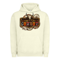 Pigment Pistachio simmer down cowboy olivia Urban Hoodie - OliviaCreatesArt