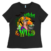 Black witchy and wild Ladies Tee - Zillion Design Studio