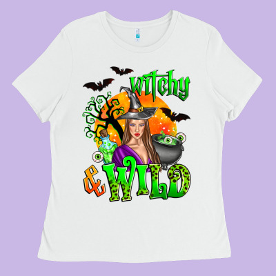 Witchy And Wild Ladies Tee Designed By Zillion Design Studio