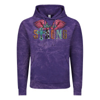 Cloud Purple she is strong Vintage Hoodie - Artiststas