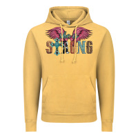 She Is Strong Vintage Hoodie | Teevron