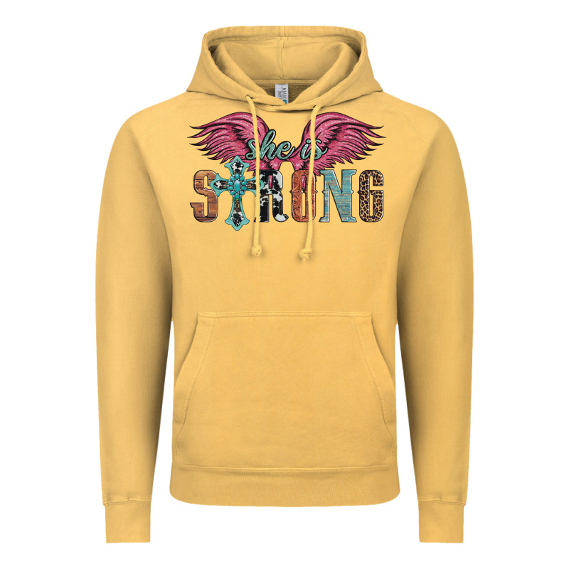 She Is Strong Vintage Hoodie by Artiststas | Teevron
