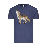 Vintage Denim Howling Coyote Vintage Tee - LillyAllenDesigns