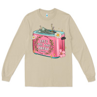 Mushroom let s get this bread malia Long Sleeve Tee - MaliasSmallBusiness