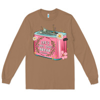 Toasted Coconut let s get this bread malia Long Sleeve Tee - MaliasSmallBusiness