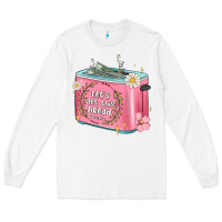 White let s get this bread malia Long Sleeve Tee - MaliasSmallBusiness