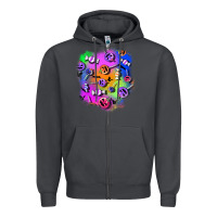 Smoke halloween candy patches 1 Zipper Hoodie - BundleAndBundleShop