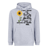 I Will Choose To Find Joy In The Journey That God Heavyweight Hoodie | Teevron